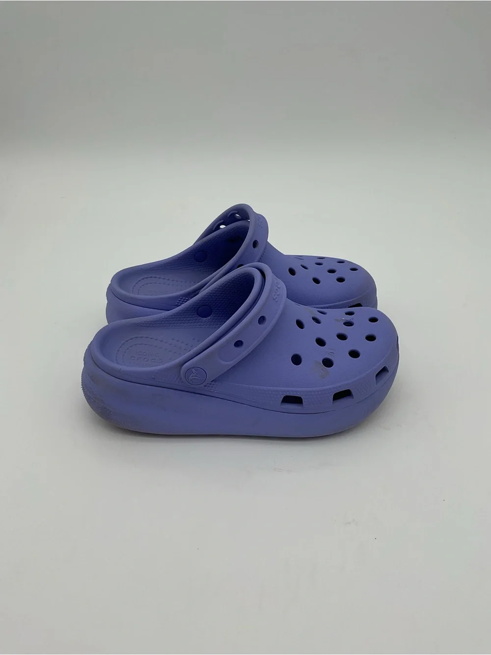 CROCS Youth Platform Clog in Lavender